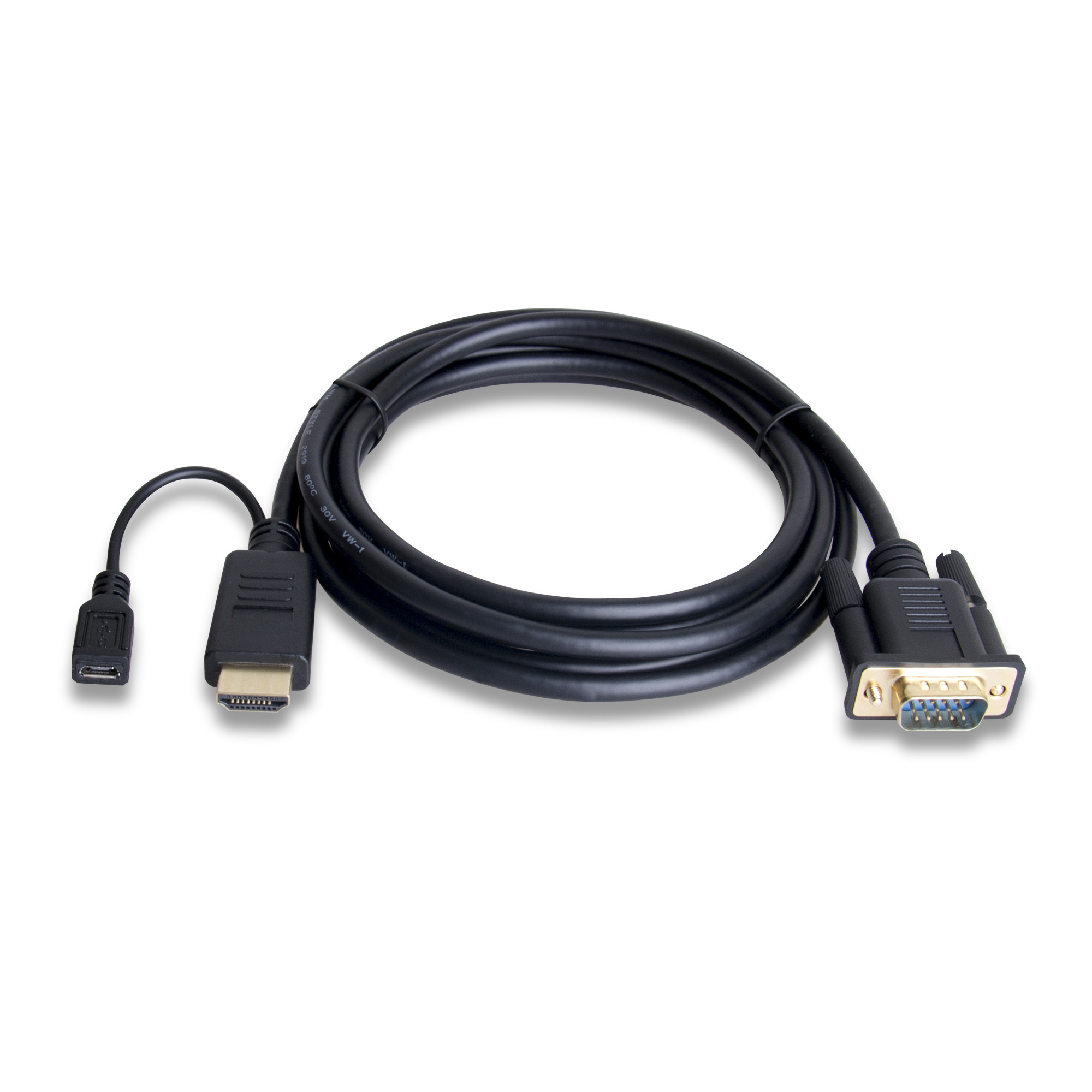 Verbeteren Reizende handelaar dans 6 ft. HDMI to VGA Adapter Cable w/ Audio | gofanco