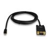 6ft Mini DisplayPort to VGA Adapter Cable – Black (mDPVGA6F)