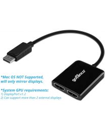 DisplayPort MST Hub to 2x HDMI (DPMST2HDMI)
