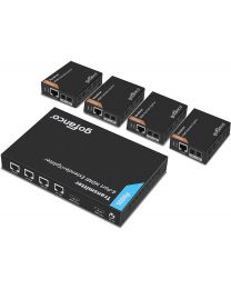 1x transmitter and 4x receiver hdmi extender splitter gofanco prophecy