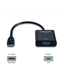 Male Mini HDMI to Female VGA adapter converter gofanco