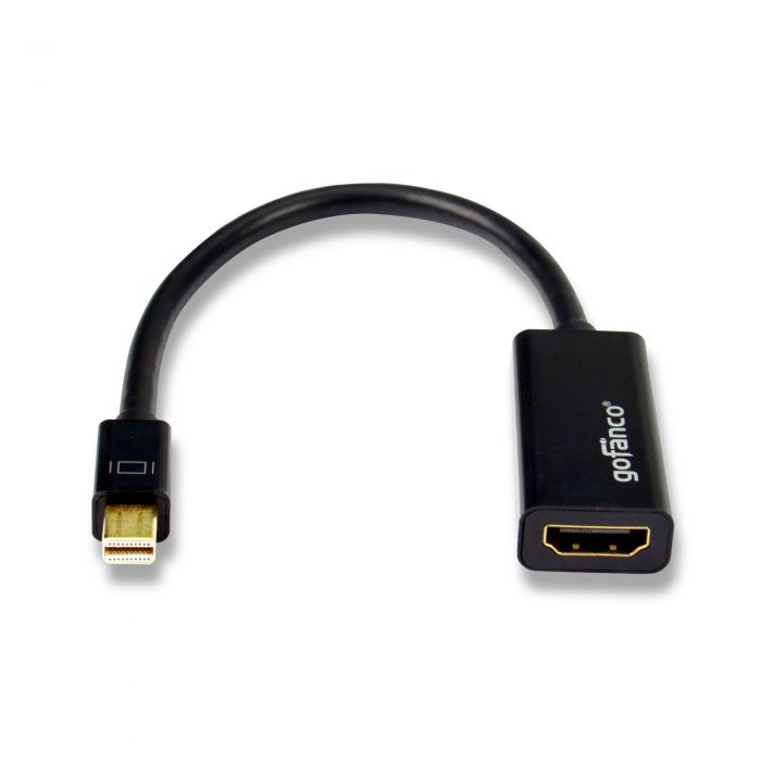 Mini DisplayPort™ to HDMI® Active Adapter Converter 4K 30Hz - Black