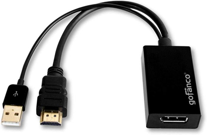 formaat schrijven Instrument HDMI to DisplayPort Monitor Adapter (Converter) | gofanco