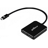 USB-C to 2 x HDMI MST Adapter Splitter